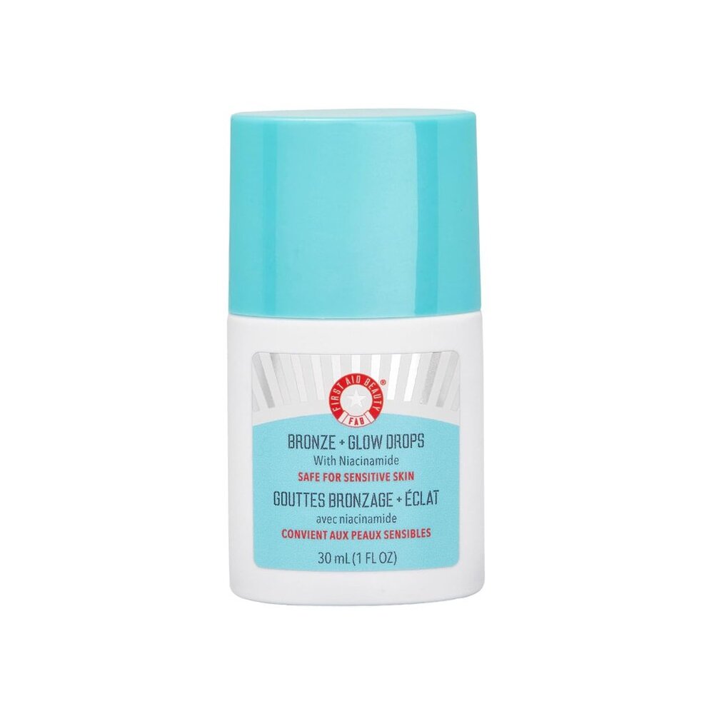 First Aid Beauty - Bronze + Glow Drops with Niacinamide, Visibly Evens Skin Tone